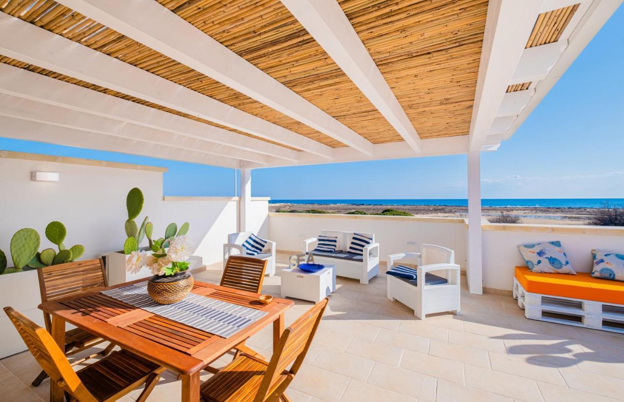 Villette Lux Fronte Spiaggia - Torre Pali Dış mekan fotoğraf