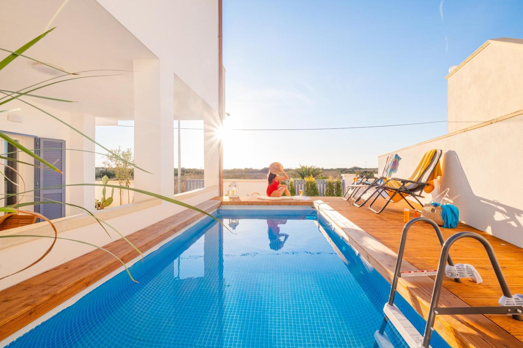 Villette Lux Fronte Spiaggia - Torre Pali Dış mekan fotoğraf